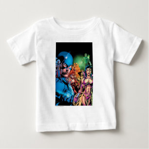 Camiseta Para Bebê Blackest Night Comic Panel 2 - Cor