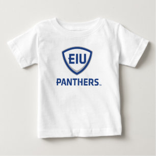 Camiseta Para Bebê Blindagem e logotipo de marca de palavras do leste