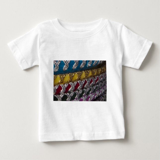 Camiseta Para Bebê Bling vibrante (Frente)