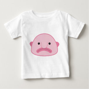 Camiseta Para Bebê Blobfish