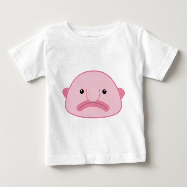 Camiseta Para Bebê Blobfish (Frente)