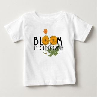 Camiseta Para Bebê BLOOM Na Califórnia