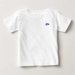 Camiseta Para Bebê Blue Matuka Streaming fly Fisheries, fly tying art