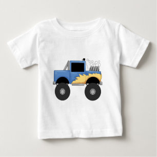 Camiseta Para Bebê Blue Monster Truck Tshirts and Gifts