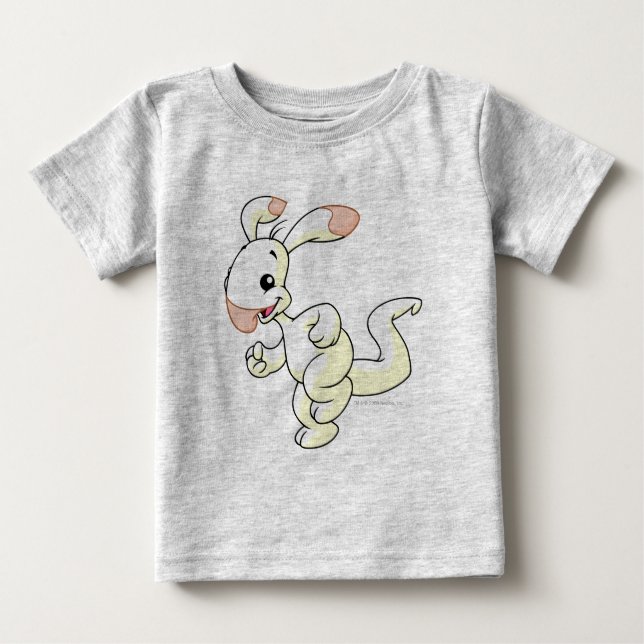 Camiseta Para Bebê Blumaroo White (Frente)