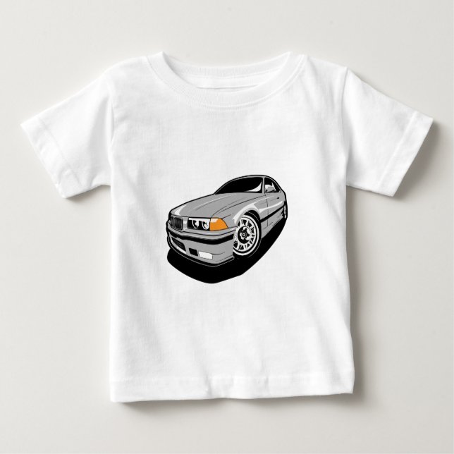 Camiseta Para Bebê BMW Deatail grandioso (Frente)