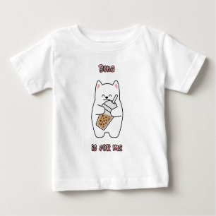 Camiseta Para Bebê Boba É Para Mim
