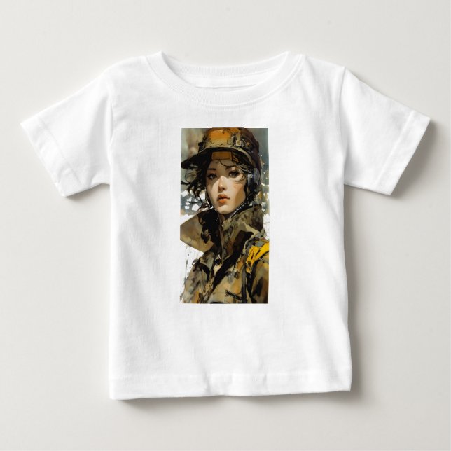 Camiseta Para Bebê Bobby Tshirt (Frente)