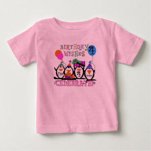 Camiseta Para Bebê Bobo Pinguins 4º t-shirts e presentes