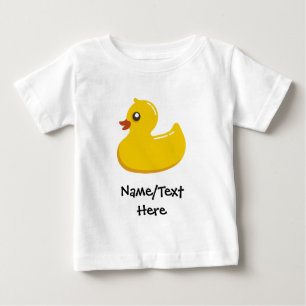 Camiseta Para Bebê Boca-Borracha Azul Bolhas Personalizadas Crianças