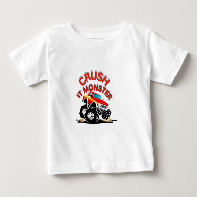 Camiseta Para Bebê bodie bebe car (Frente)