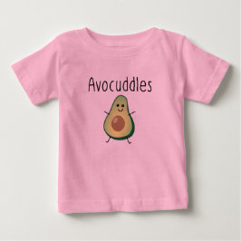 Camiseta Para Bebê Body de Bebê Avocuddles com Tutu