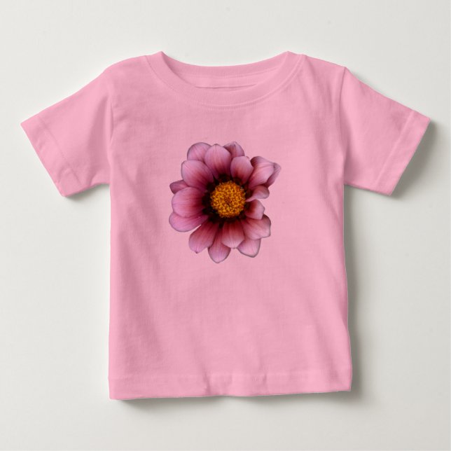 Camiseta Para Bebê Body de Tutu Flor Baby (Frente)