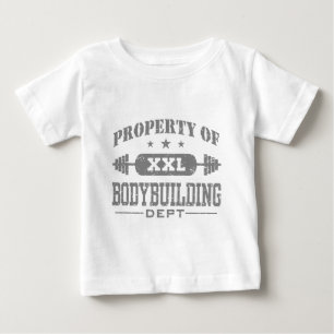 Camiseta Para Bebê Bodybuilding