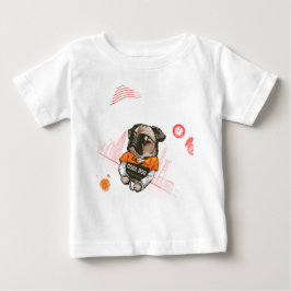 Camiseta Para Bebê Bodysuit de jersey Baby fit