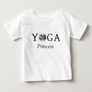 Camiseta Para Bebê Bodysuit de tutu de bebê princesa de yoga yogi fof