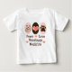 Camiseta Para Bebê Bodysuit do bebê da medicina veterinária do amor (Frente)