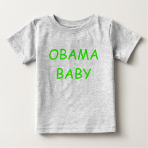 CAMISETA PARA BEBÊ BODYSUIT DO BEBÊ DE OBAMA OU