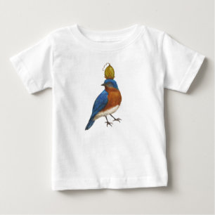 Camiseta Para Bebê bodysuit do bluebird e do vagem