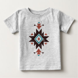 Camiseta Para Bebê Boho Diamond Emblem