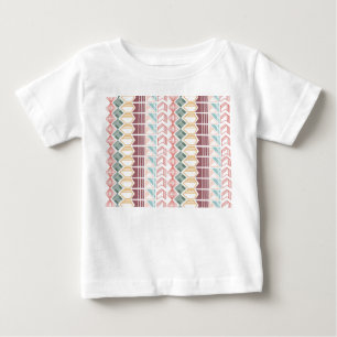 Camiseta Para Bebê Boho Pattern