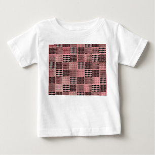 Camiseta Para Bebê Boho Quilt