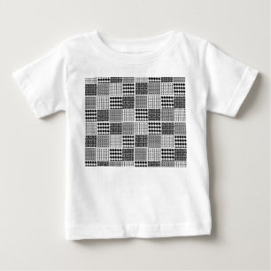 Camiseta Para Bebê Boho Quilt