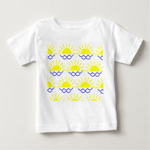 Camiseta Para Bebê Boho Sun