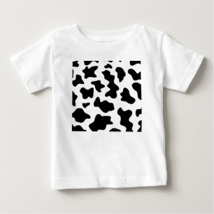 Camiseta Para Bebê boiada cowboy fofo impressão de vaca de fazenda em
