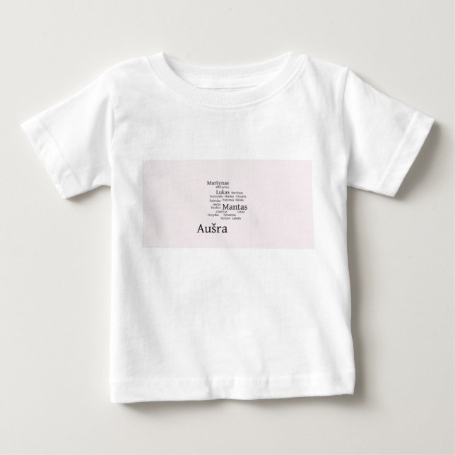 Camiseta Para Bebê Boinas (Frente)
