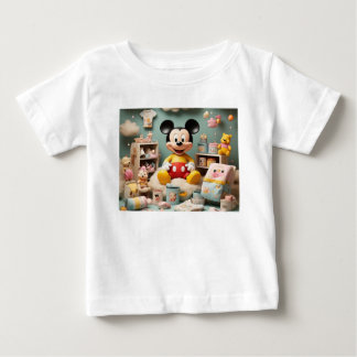 Camiseta Para Bebê Boinas e T-Shirt