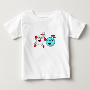 Camiseta Para Bebê Bola de boliche boliche
