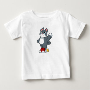 Camiseta Para Bebê Bola de boliche de Boliche