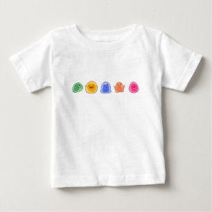 Camiseta Para Bebê Bolas de lodo