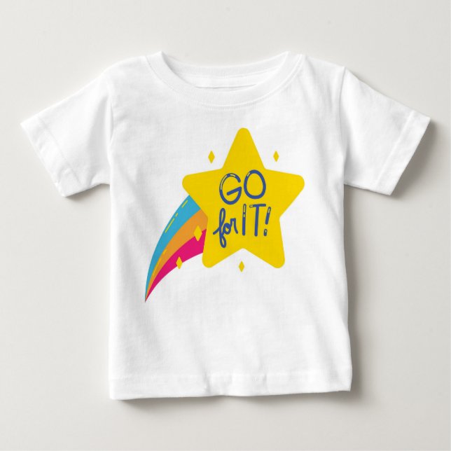 Camiseta Para Bebê Bold Begings (Frente)