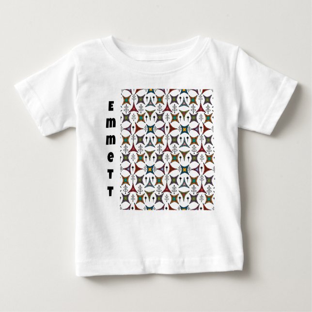 Camiseta Para Bebê Boletim de Todos os Pontos (Frente)