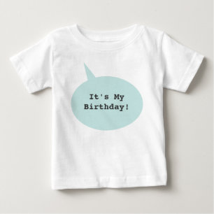 Camiseta Para Bebê Bolha das citações
