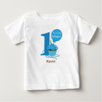 Bolo de Aniversário de 1 Ano Azul