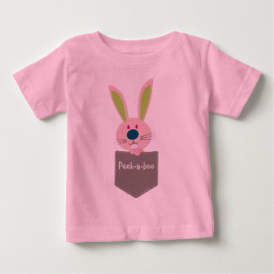 Camiseta Para Bebê BOLSO PALS : Coelho 1