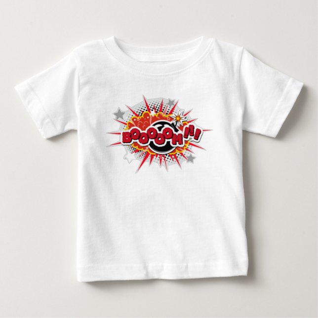 Camiseta Para Bebê Bomba (Frente)