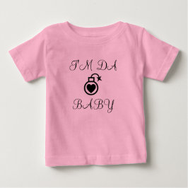 Camiseta Para Bebê Bomba, bebê!