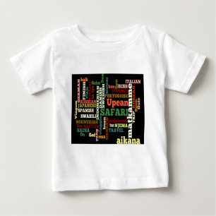 Camiseta Para Bebê Bon Irish Safari Hapanese Voyage
