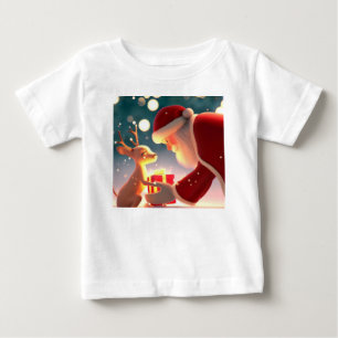 Camiseta Para Bebê Bondade de Natal 1