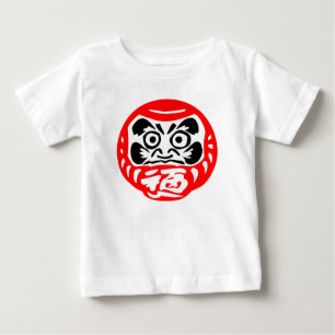 Camiseta Para Bebê Boneco Daruma