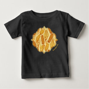 Camiseta Para Bebê Bonita Alegria