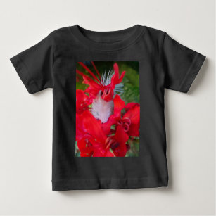 Camiseta Para Bebê Bonita Alienígena Crimson.jpg