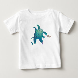 Camiseta Para Bebê bonitinho primavera