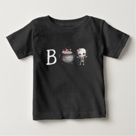 Camiseta Para Bebê Bonito Boo de Halloween