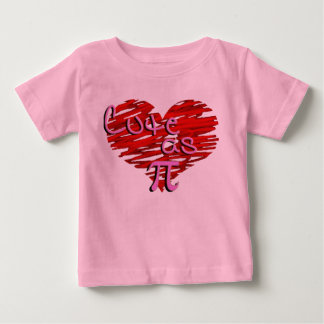 Camiseta Para Bebê Bonito como o t-shirt do Pi