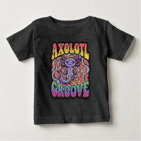 Bonito Retro Axolote Groove psicodélico anos 70 hi